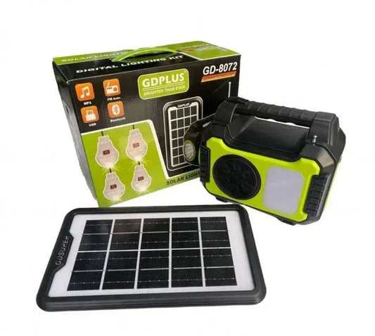 Sistema de Iluminación Solar GDPLUS GD-8072