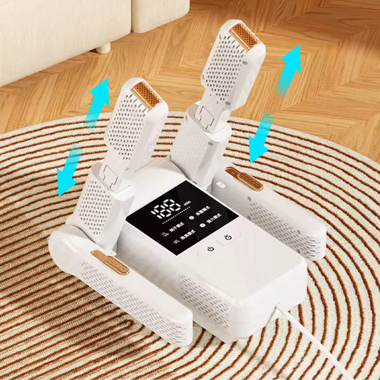 Secador De Zapatos Eléctrico Plegable, Eliminación De Olores, Uso Dual En Seco Y Húmedo, 200 W Para Uso Doméstico