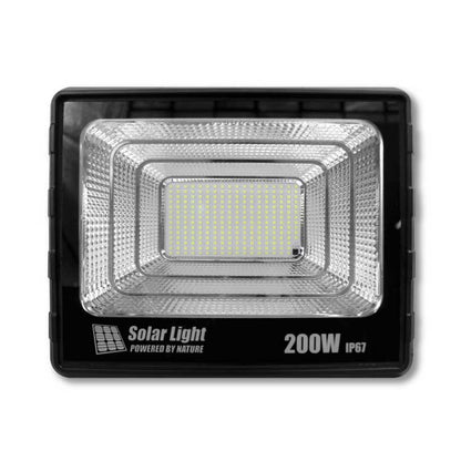 Reflector Lampara Led 200 Watts con Panel Solar Exterior GDPLUS GD-200H Con Control remoto