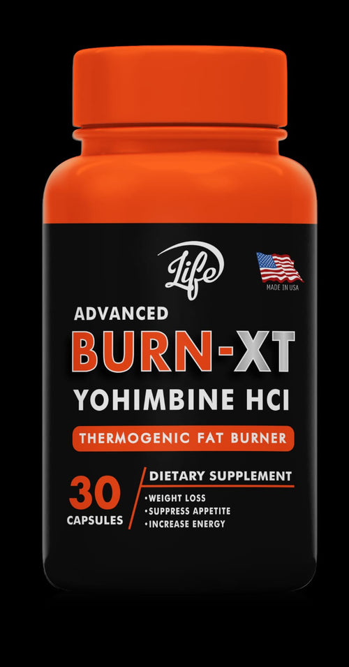 Advanced Burn XT - Suplemento Termogénico con Yohimbine HCl - 30 Cápsulas