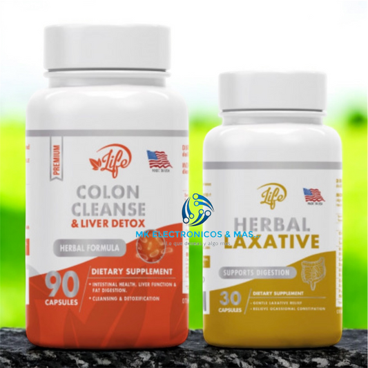 Colon Cleanse + Herbal Laxative (2 Productos)
