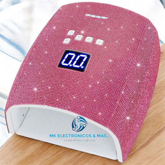 Lampara UV/LED S10 66 Watts Recargable full diamantes