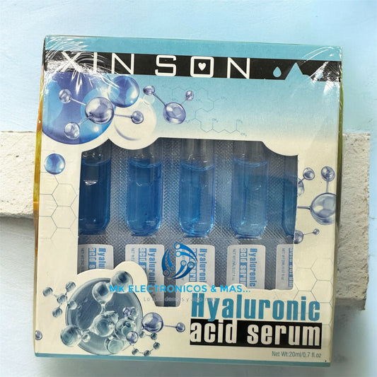 💧 Ampollas de Ácido Hialurónico XINSON - Hidratación Profunda y Efecto Relleno