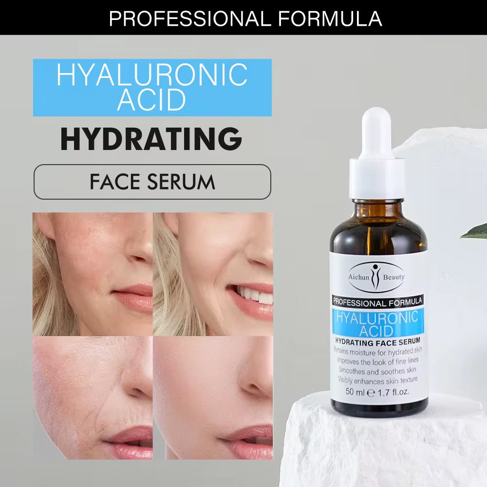 Serum Acido Hialuronico Aichun Beauty 50ml | Hidratación Profunda | Anti-Edad y Anti-Arrugas