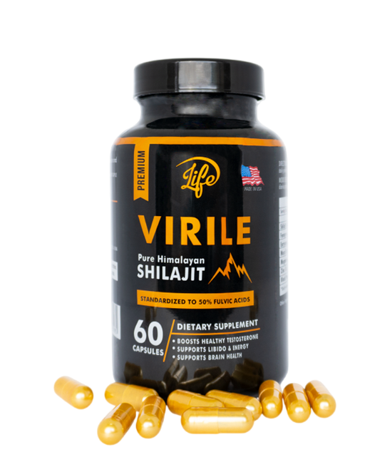 Shilajit Cápsulas | Suplemento Natural para Energía Diaria 60 capsulas