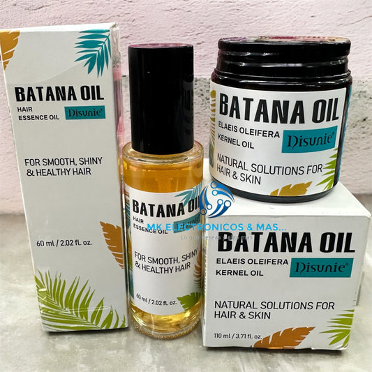 Set Batana Oil Disunie | Crema 110ml + Aceite Spray 60ml | Cabello y Piel