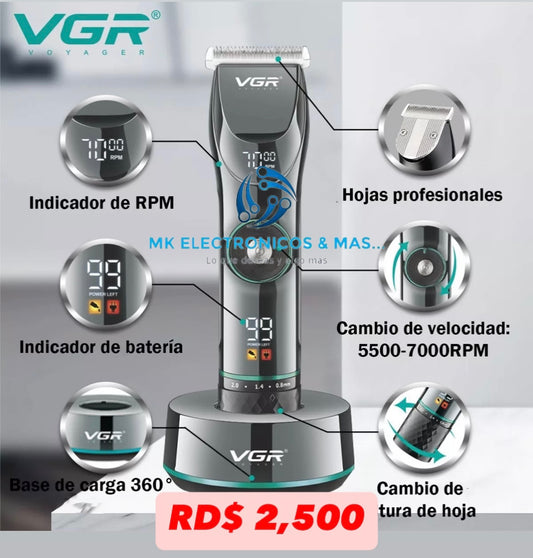 Clipper Profesional VGR V-256 15 Velocidades 7,000 RPM