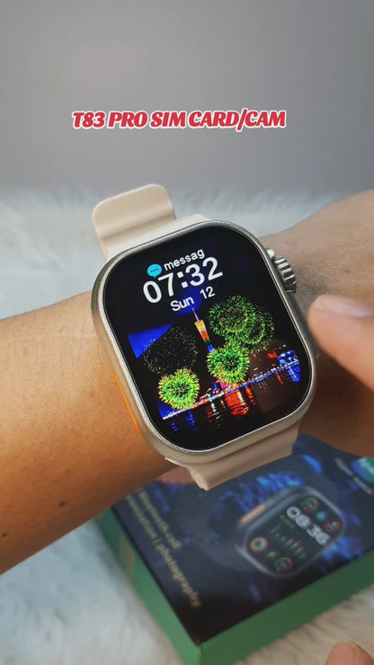 SmartWatch T83 PRO 4G CON CHIP y Camara
